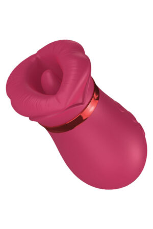 Cherry 3 In 1 Mouth Sucking and Licking Vibrator